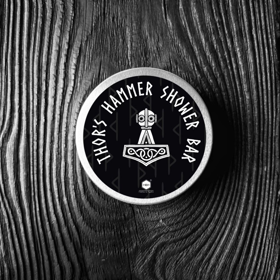 thors hammer shower bar herbshydro smell like viking